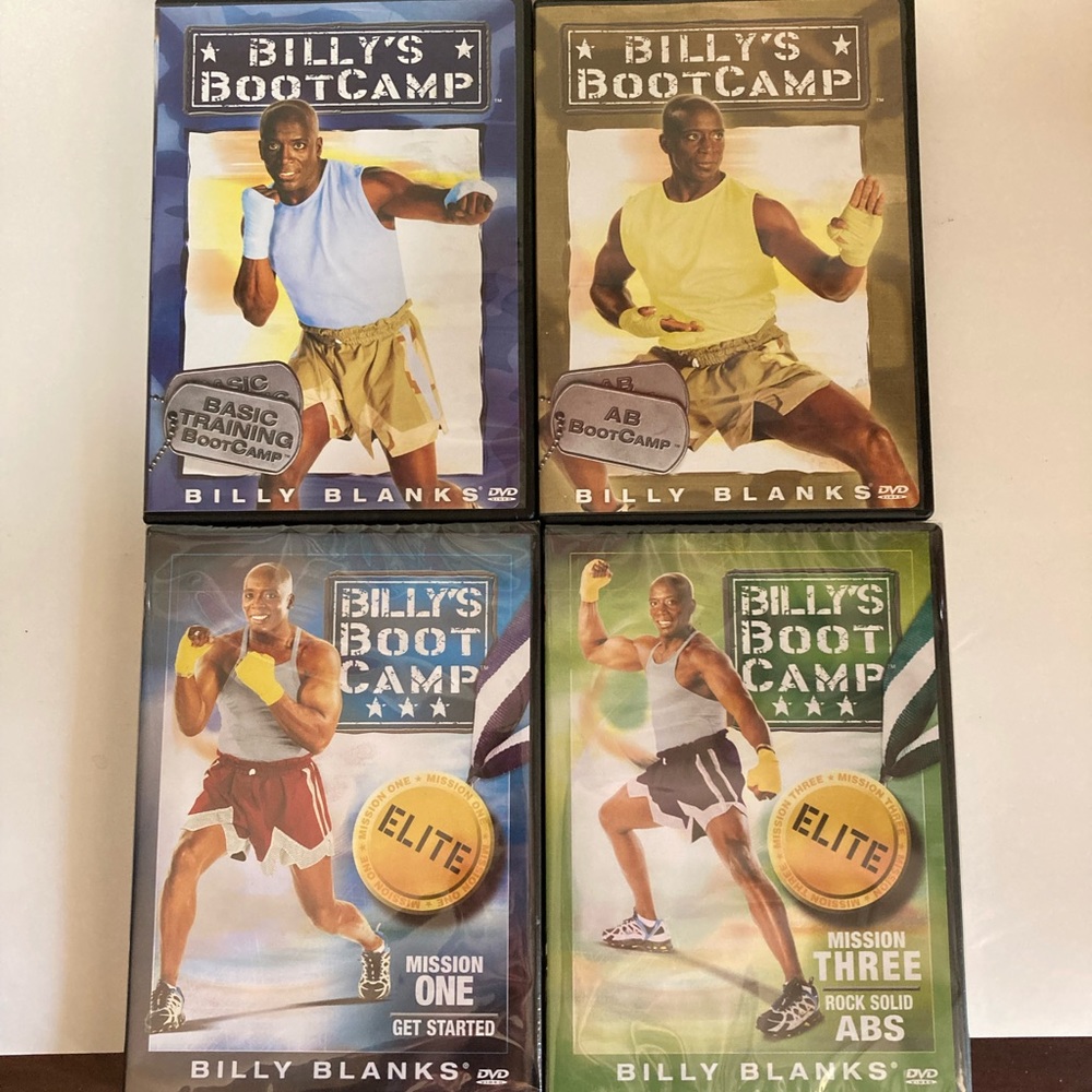 Billy Blank’s Bootcamp DVD Set (4)